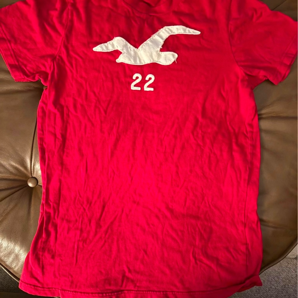 Hollister Red T shirt